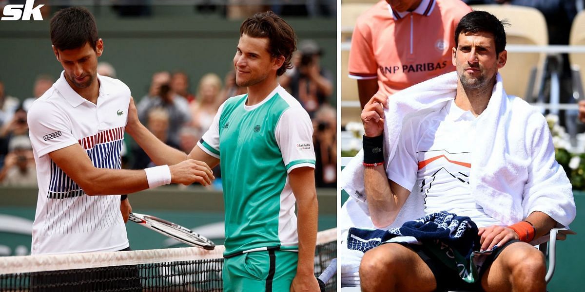 Dominic Thiem defeated Novak Djokovic at the 2019 French Open