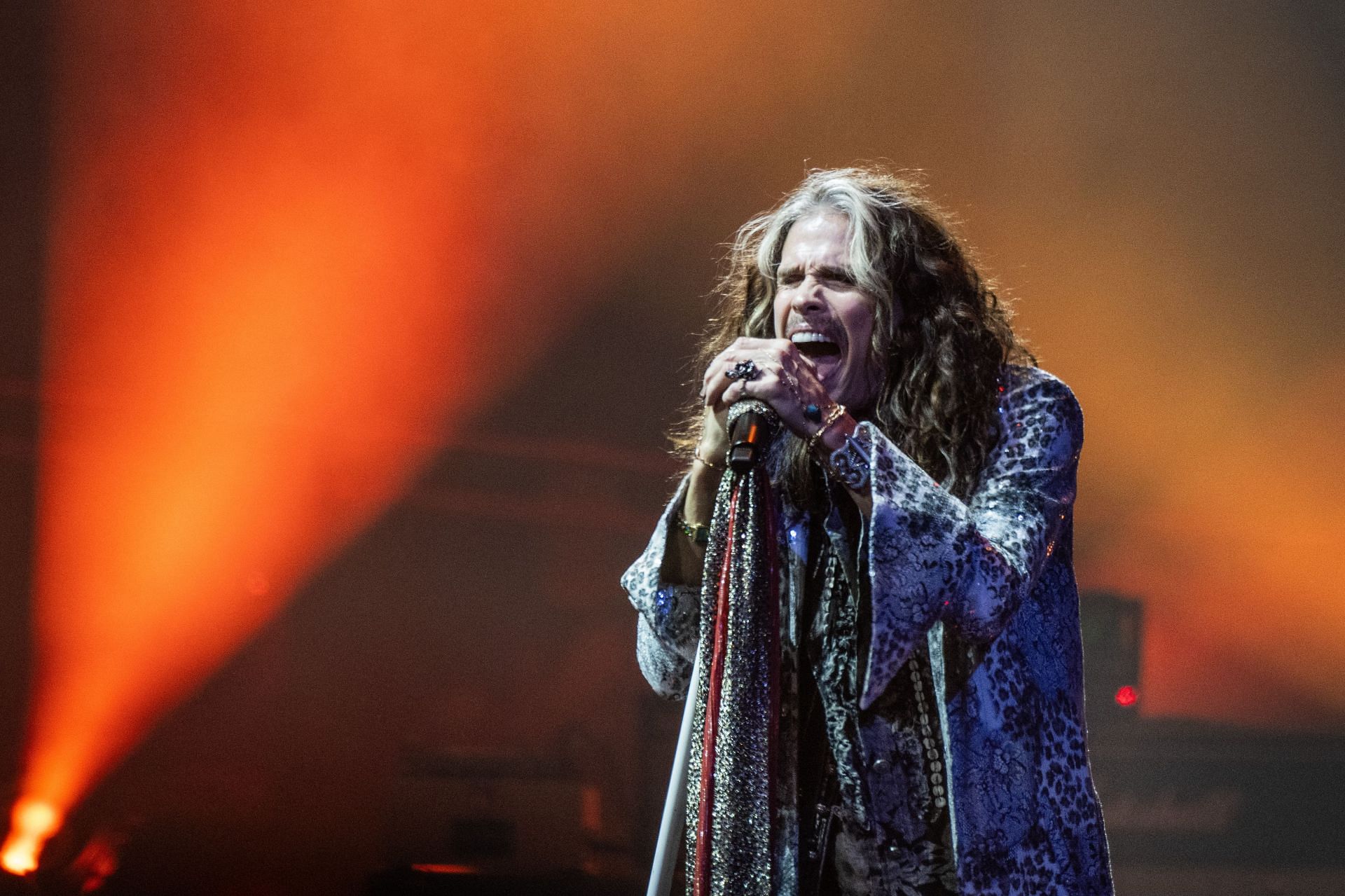 Aerosmith&#039;s lead vocalist, Steven Tyler (Image via Getty)