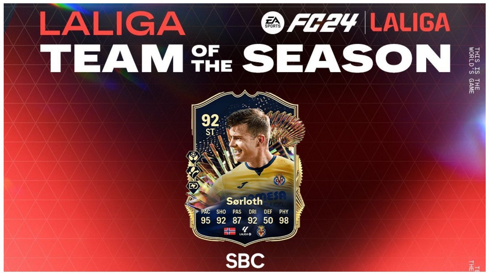 The latest player SBC is live (Image via EA Sports)