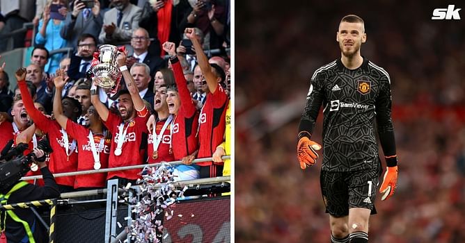 "Manchester is and always will be RED!" - David De Gea reacts after Manchester United beat rivals Man City to lift FA Cup