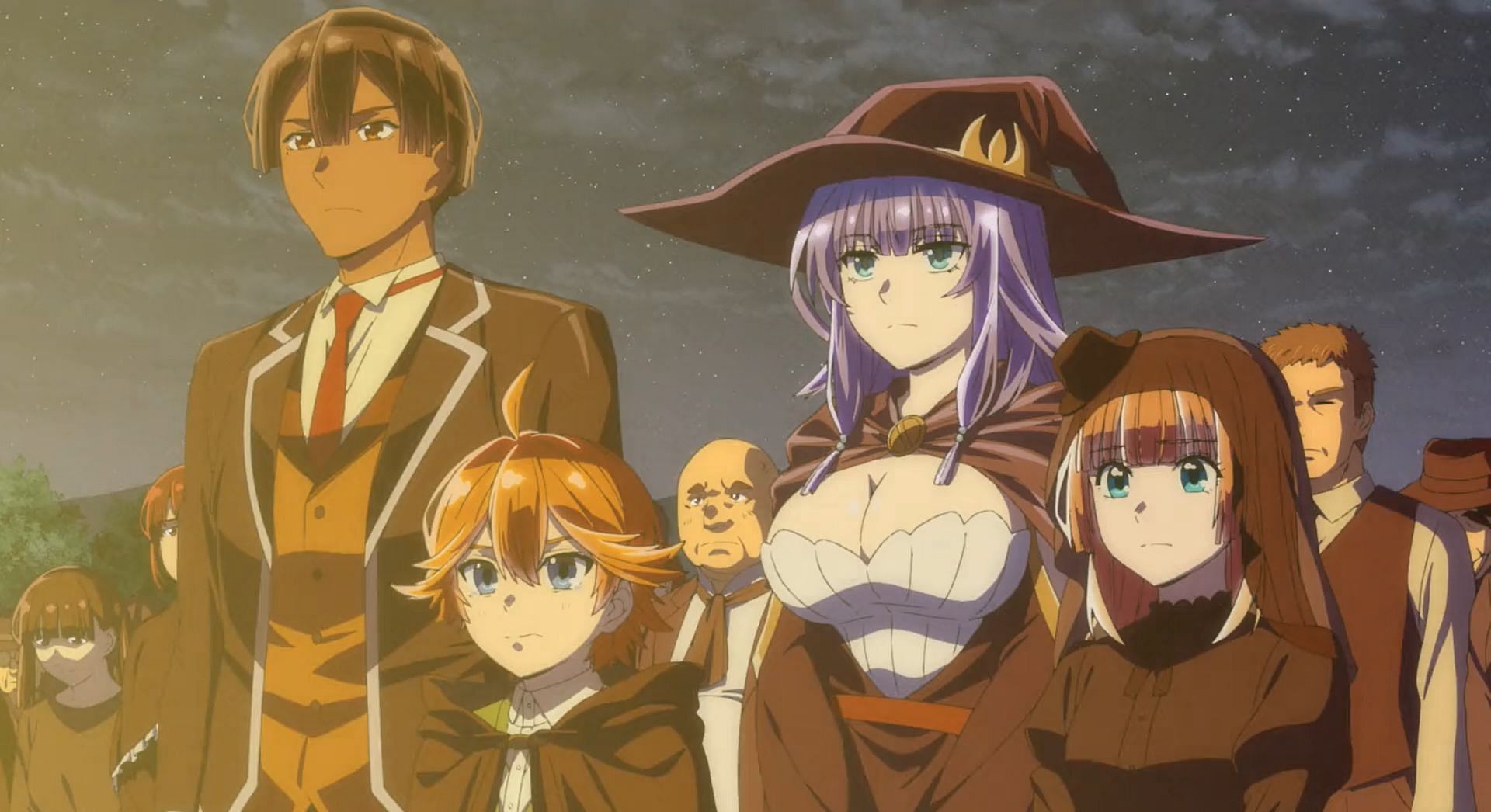 The retainers and Licia as seen in the anime (Image via studio MOTHER)