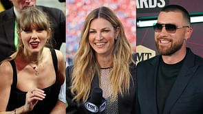 Erin Andrews defends 'empowering' Taylor Swift as extensive media attention follows Travis Kelce relationship