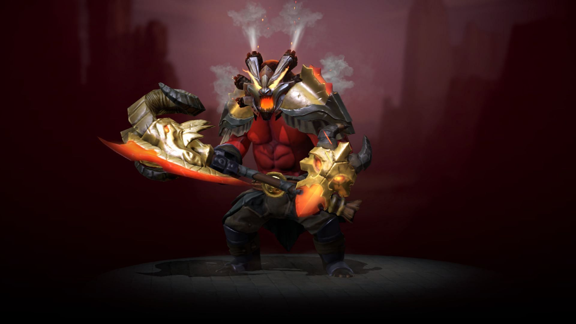 Axe will now be hard to counter late-game if his armor is stacked well in Dota 2 (Image via Valve)