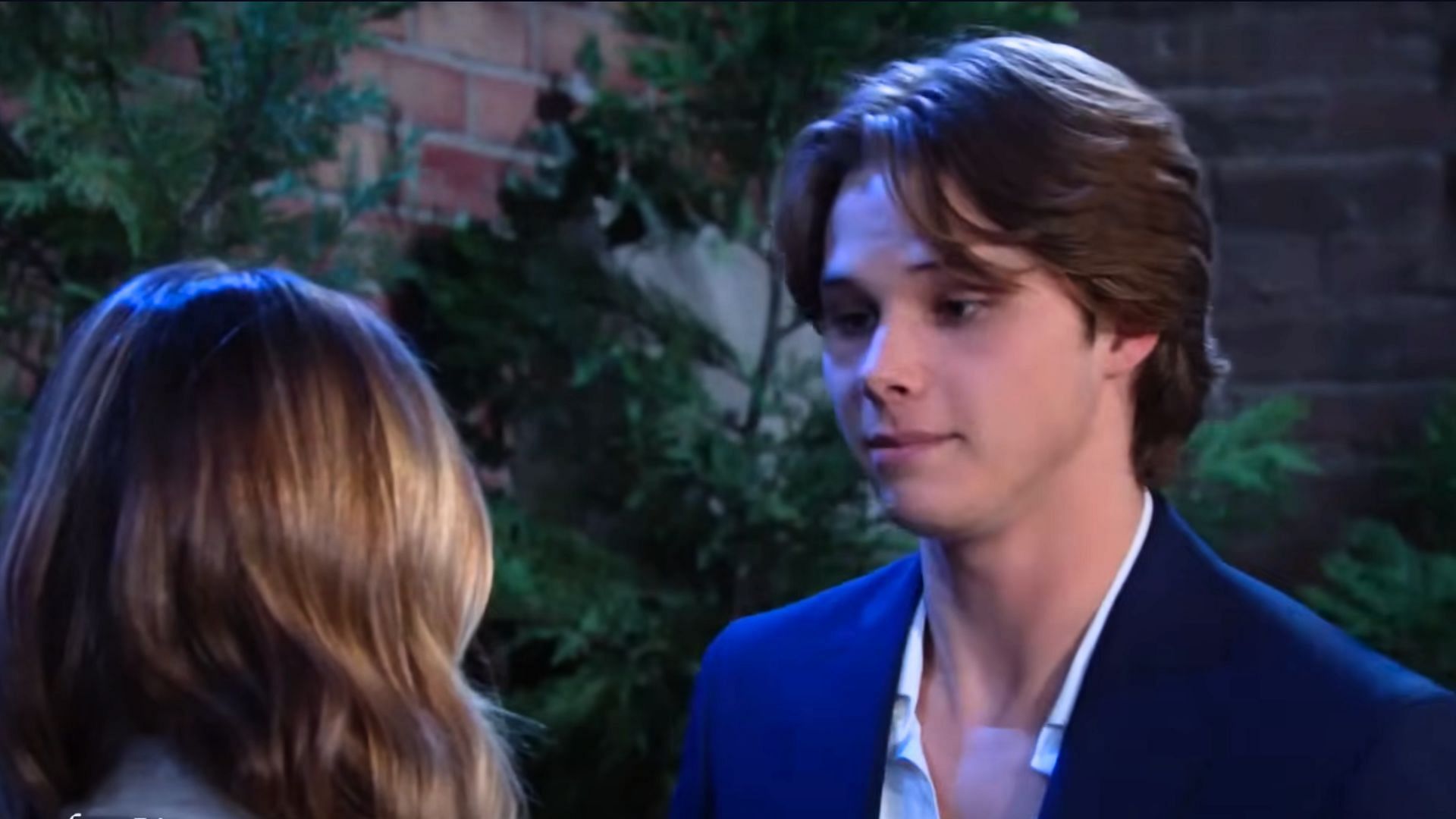 Tate has been pursuing Holly ever since meeting her in Salem (Image via YouTube@Days of Our Lives Promo)