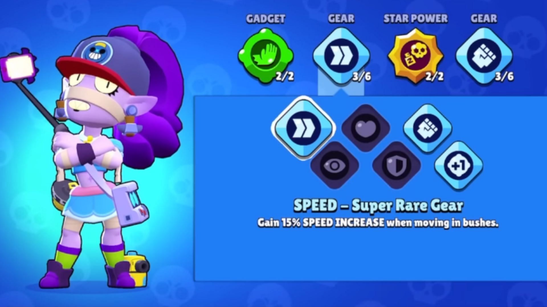 Speed - Super Rare Gear (Image via Supercell)