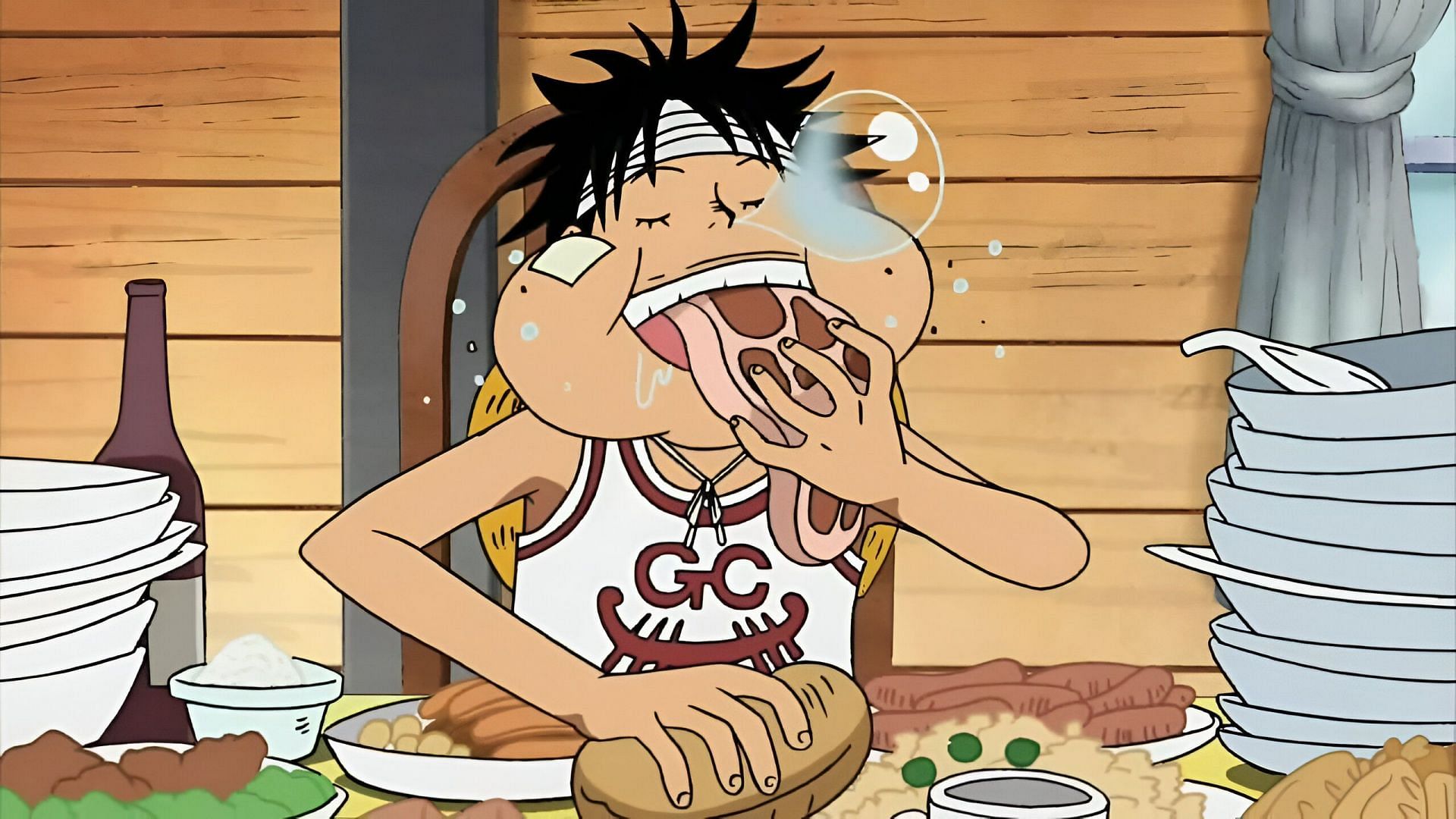 Monkey D. Luffy as seen in One Piece (Image via Toei Animation)