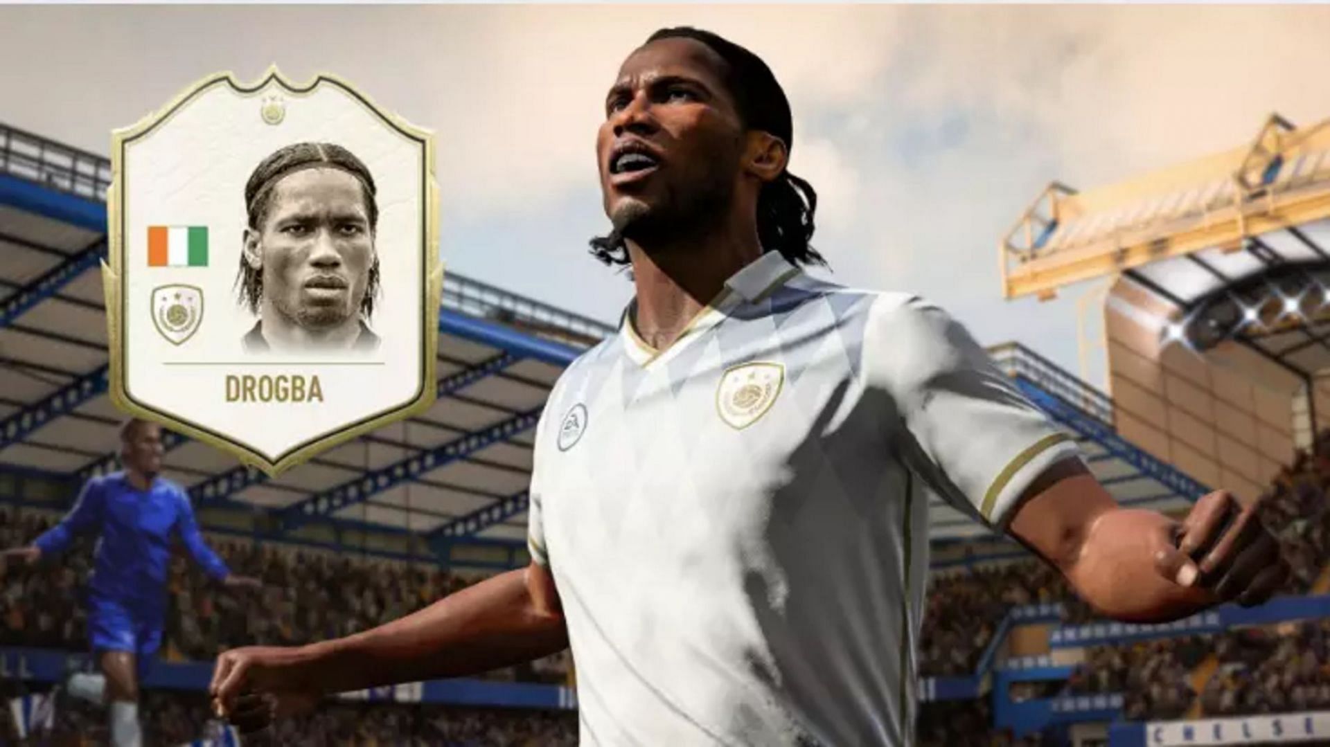 Didier Drogba&#039;s Golazo Icon ranks second in the list of most overpowered EA FC 24 special Ultimate Team cards (Image via EA Sports)