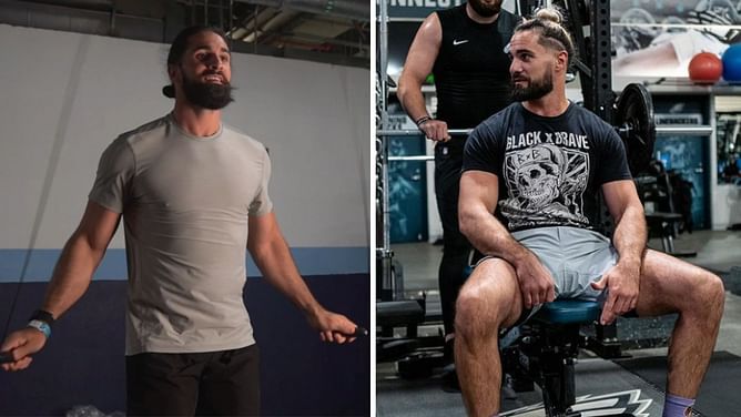 Rare Seth Rollins sighting after WrestleMania XL; appears healthy after major injury concerns
