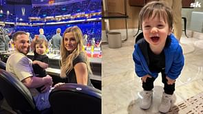 PHOTO: Alex Bregman shares son Knox's heartwarming moment mimicking Astros star dad's batting stance