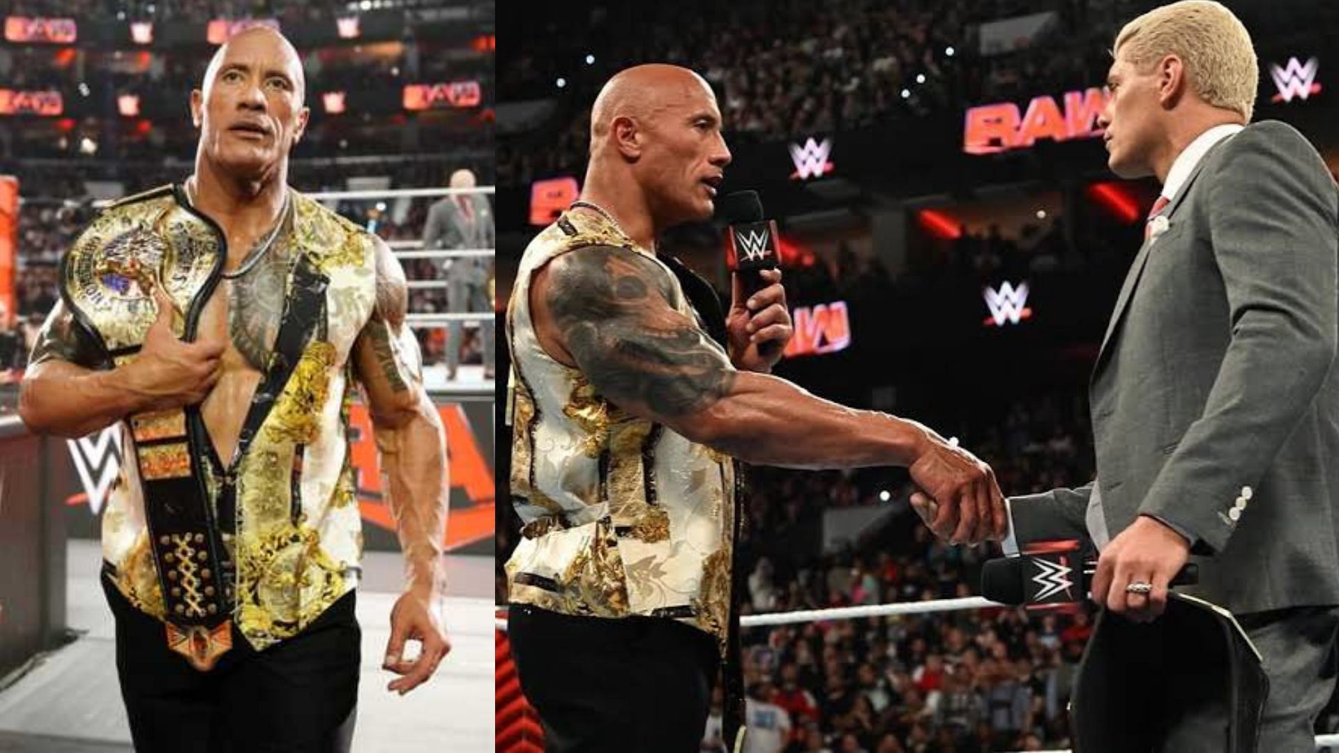 WWE सुपरस्टार द रॉक और कोडी रोड्स की लड़ाई पुरानी है