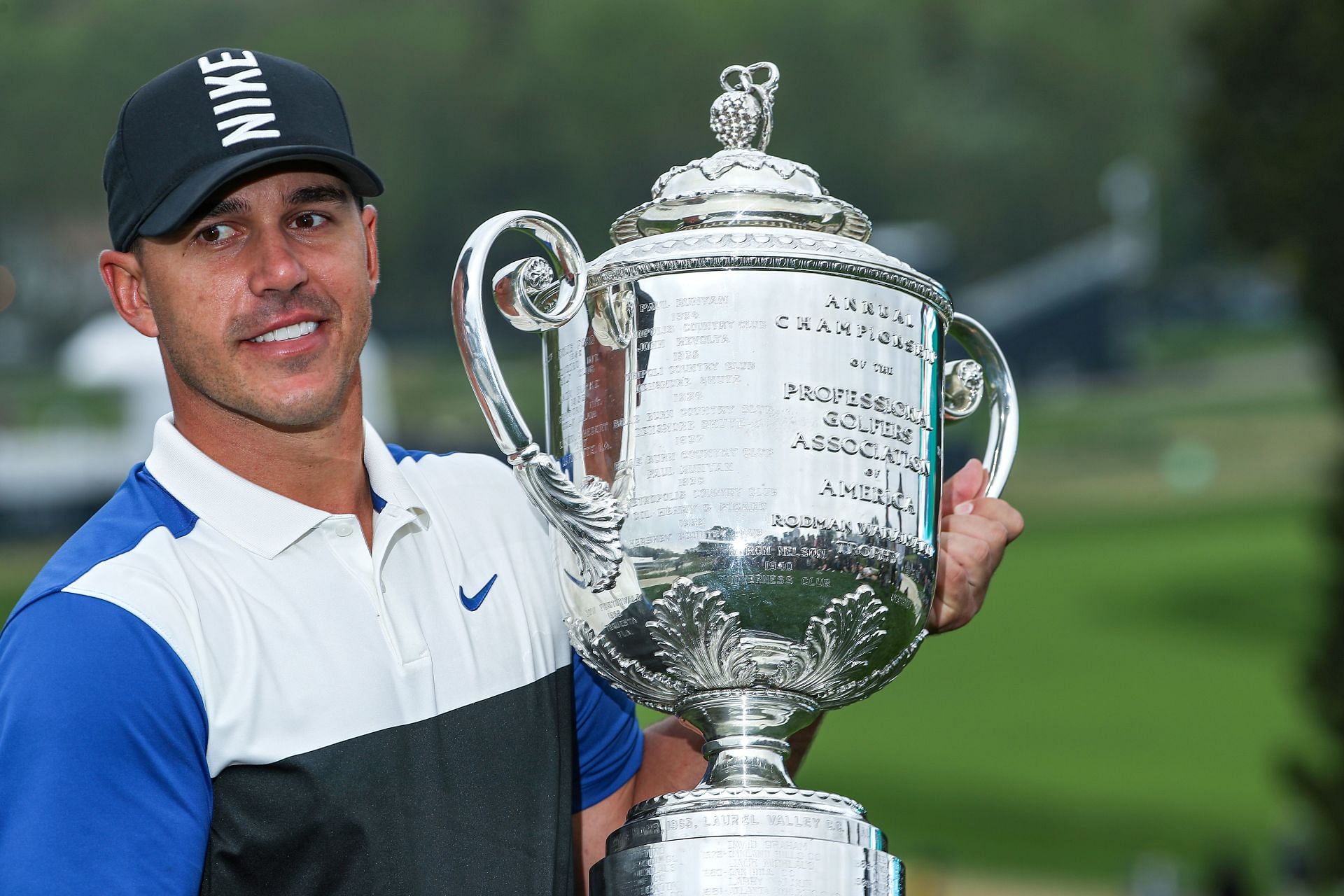 Brooks Koepka after winning in 2019