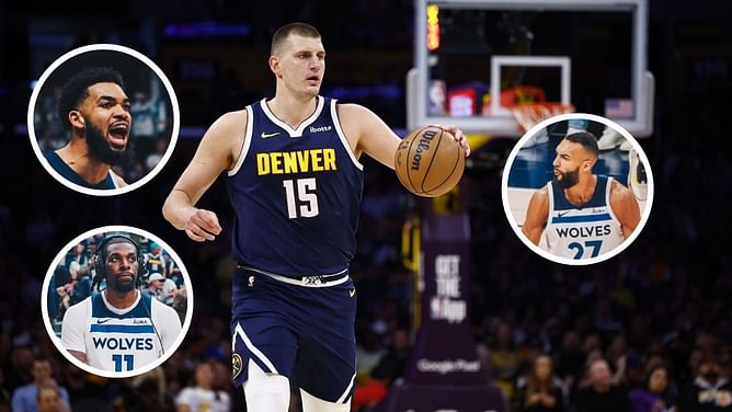 "To have a duplicate clone of myself": Nikola Jokic jokes about his plan to tackle Timberwolves big man trio after Game 1 struggles