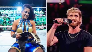 WWE Women's Champion Bayley enters Logan Paul's locker room when he's not there; steals item