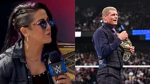 [PHOTO] Bayley poses with Cody Rhodes in a unique manner ahead of WWE Backlash