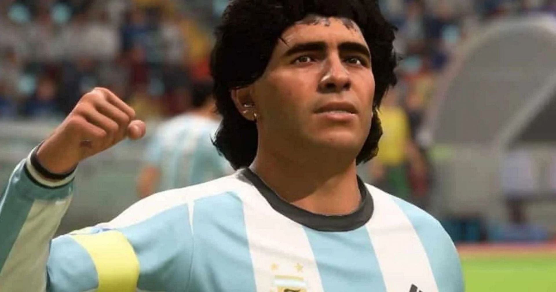 Diego Maradona is set to return to the game as one of the highest-rated EA FC 25 Icons (Image via EA Sports)