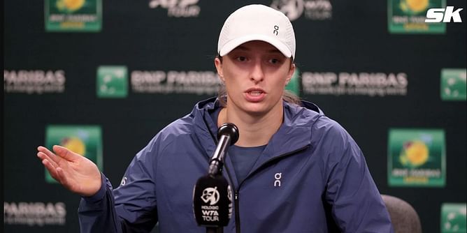 "Have you played on each of these surfaces?" - Iga Swiatek confronts journalist over question on her clay dominance not translating to other surfaces