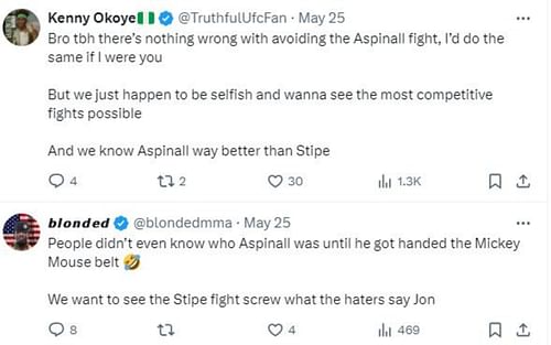 Fan comments on Twitter. [Image credit: @JonnyBones on Twitter]