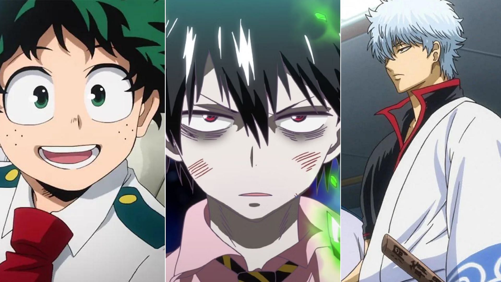 My Hero Academia, Blood Lad, Gintama 