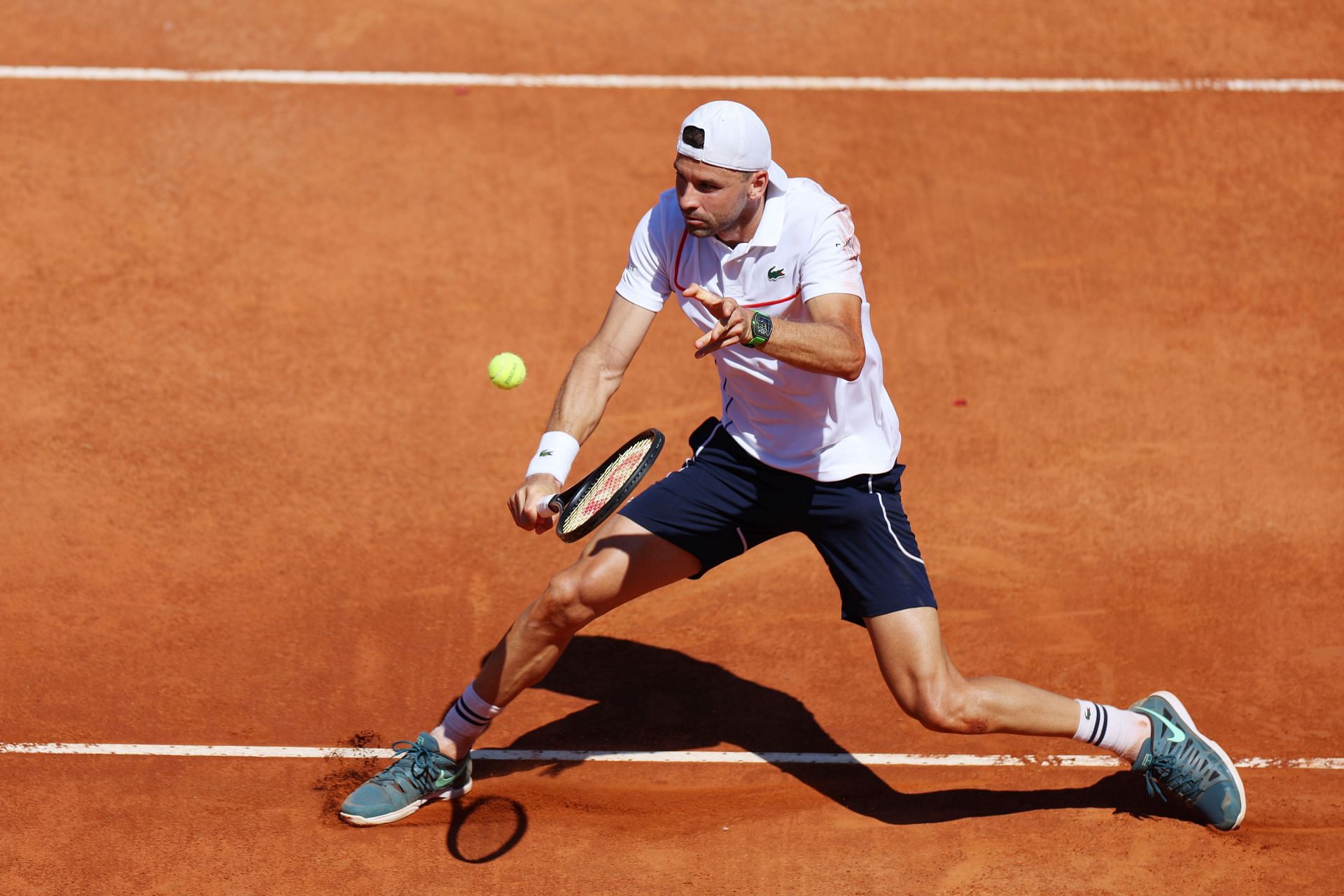 Grigor Dimitrov at the Internazionali BNL D&#039;Italia 2024