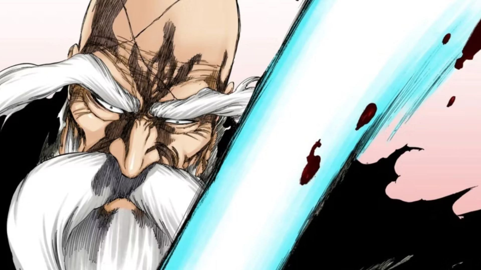 Yhwach slashes Yamamoto (Image via Shueisha)