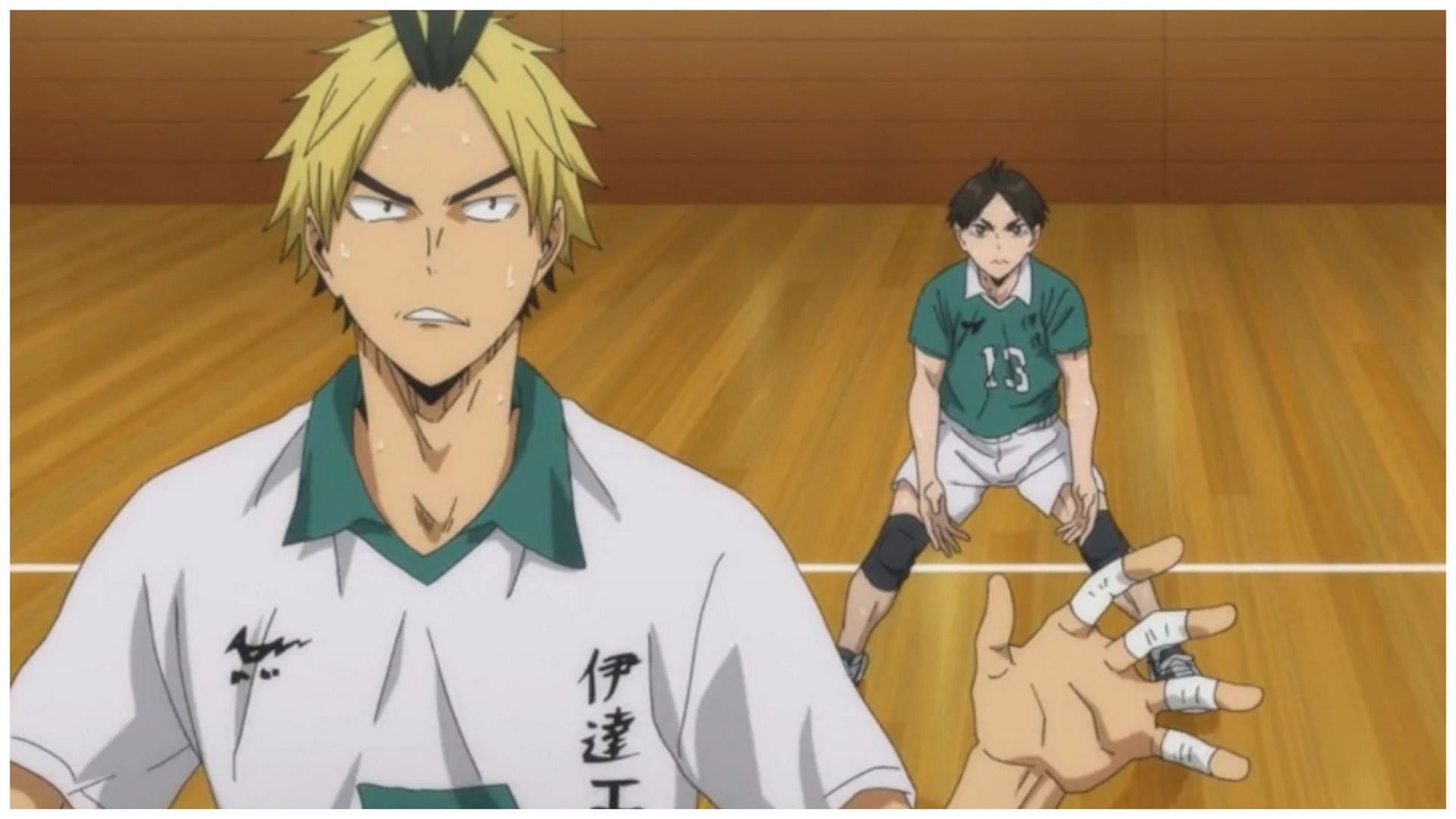 Haikyuu setter dump - Koganegawa surprises with a quick-thinking dump (Image via Productions I.G)