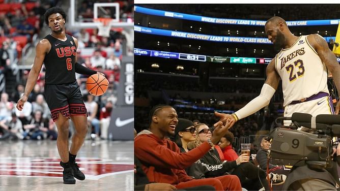 "You have to have the conversation internally": NBA executive believes drafting Bronny James could be the key to luring LeBron for West teams
