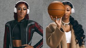 "This Hard";"The energy is unmatched"- Fans react to behind-the-scenes moments of Sha'Carri Richardson, Noami Osaka and Angel Reese's collaboration