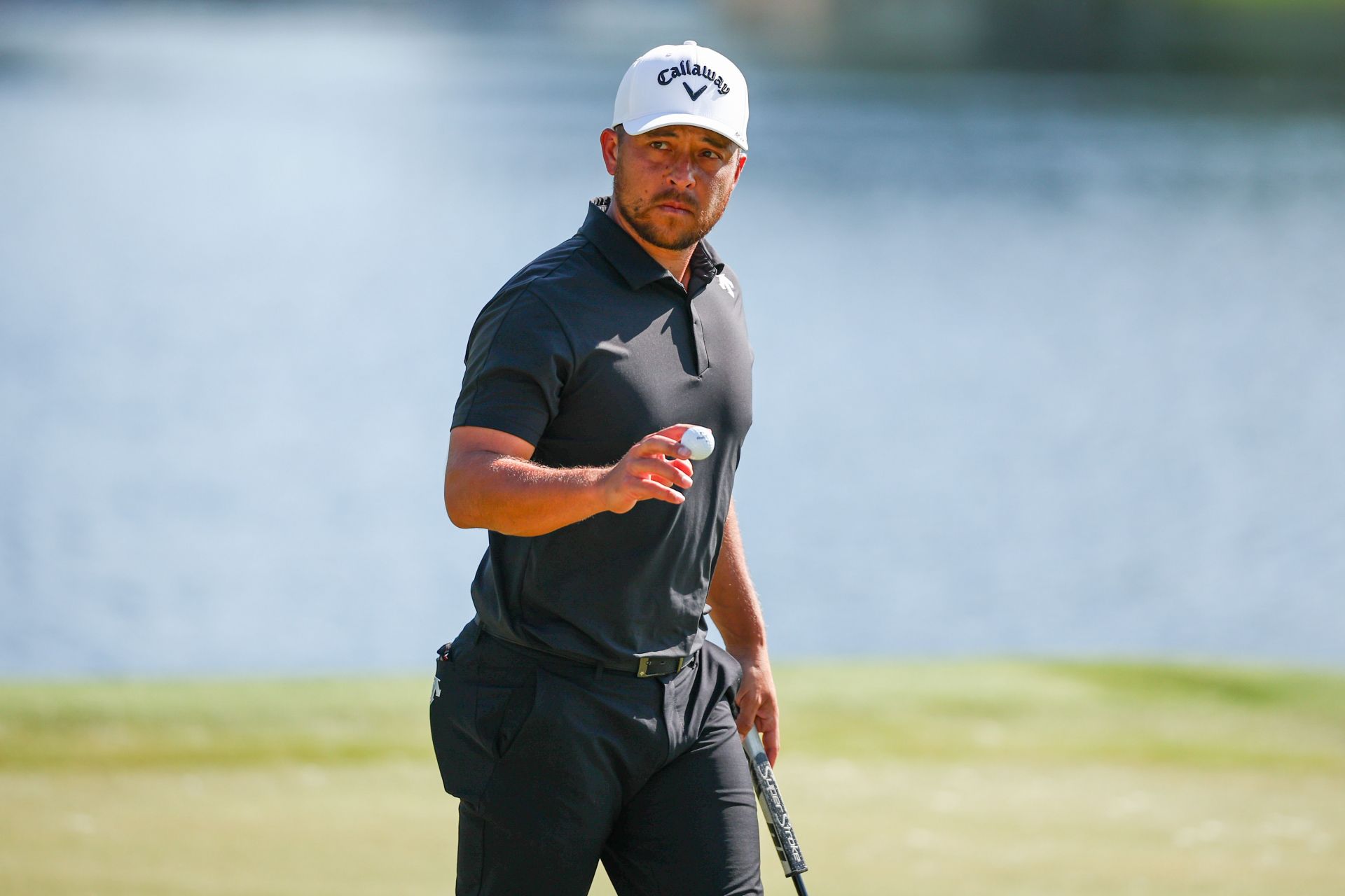 Xander Schauffele at the Wells Fargo Championship