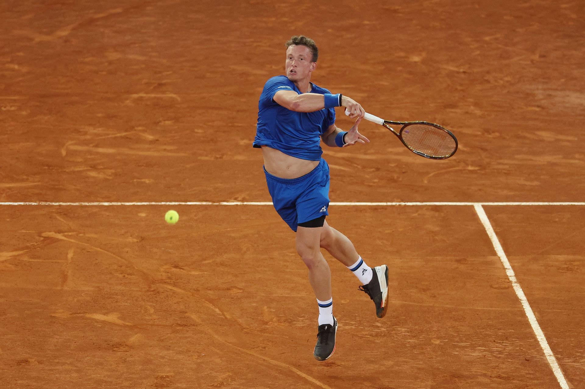 Jiri Lehecka at the 2024 Mutua Madrid Open