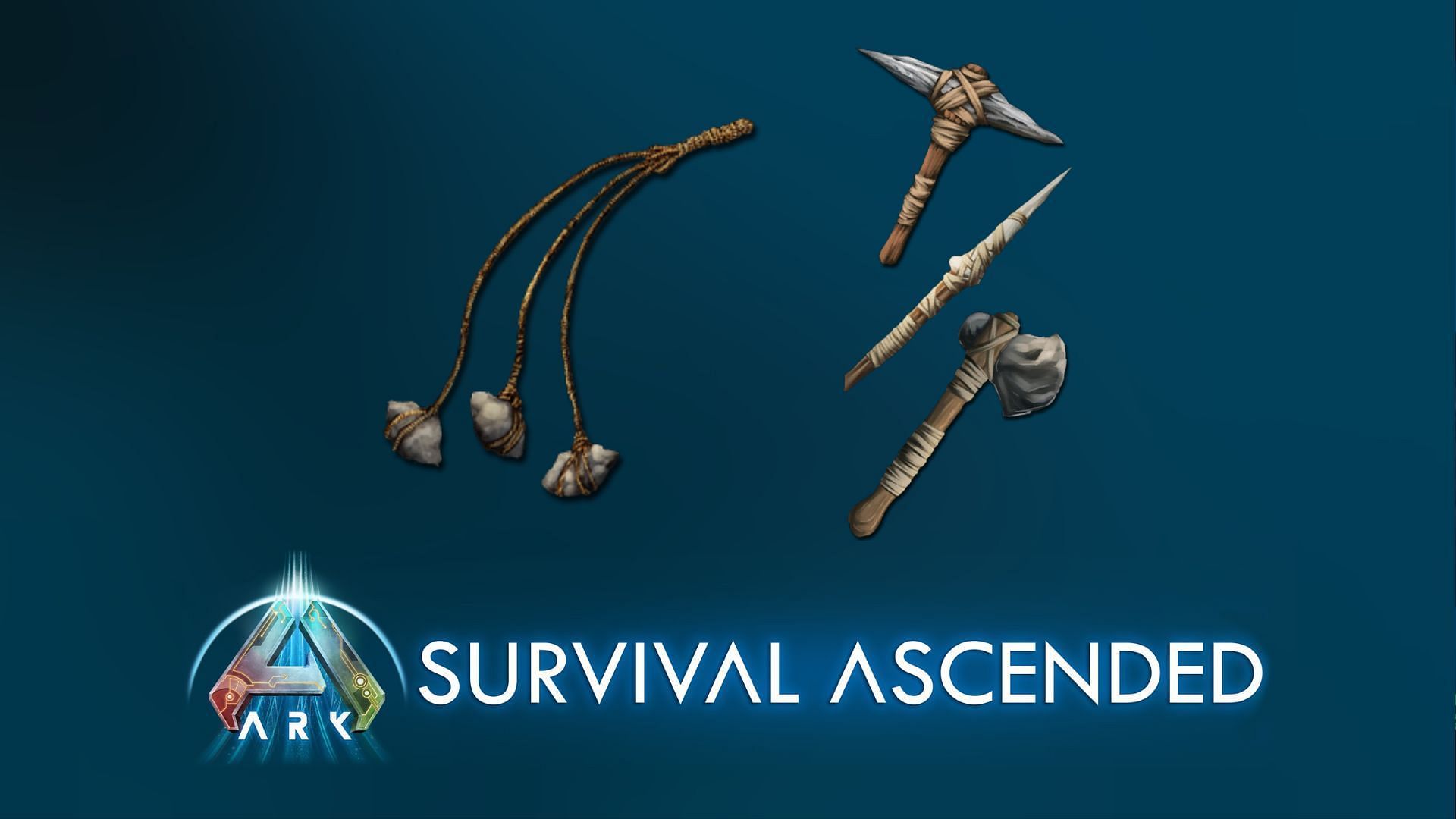 Exploring all the wooden weapons and the methods of crafting them in Ark Survival Ascended (Image via Studio Wildcard)