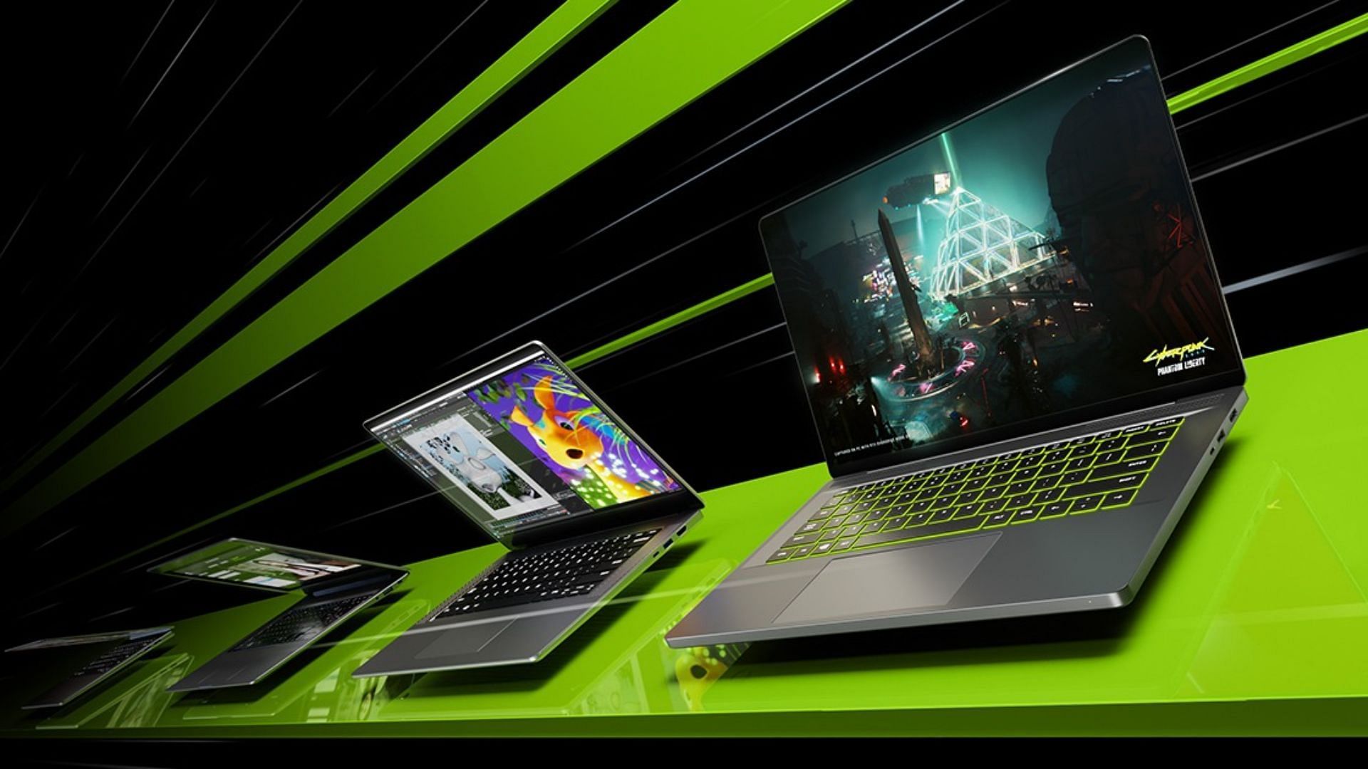 The new RTX 4060 laptops deliver superb performance uplifts (Image via Nvidia)