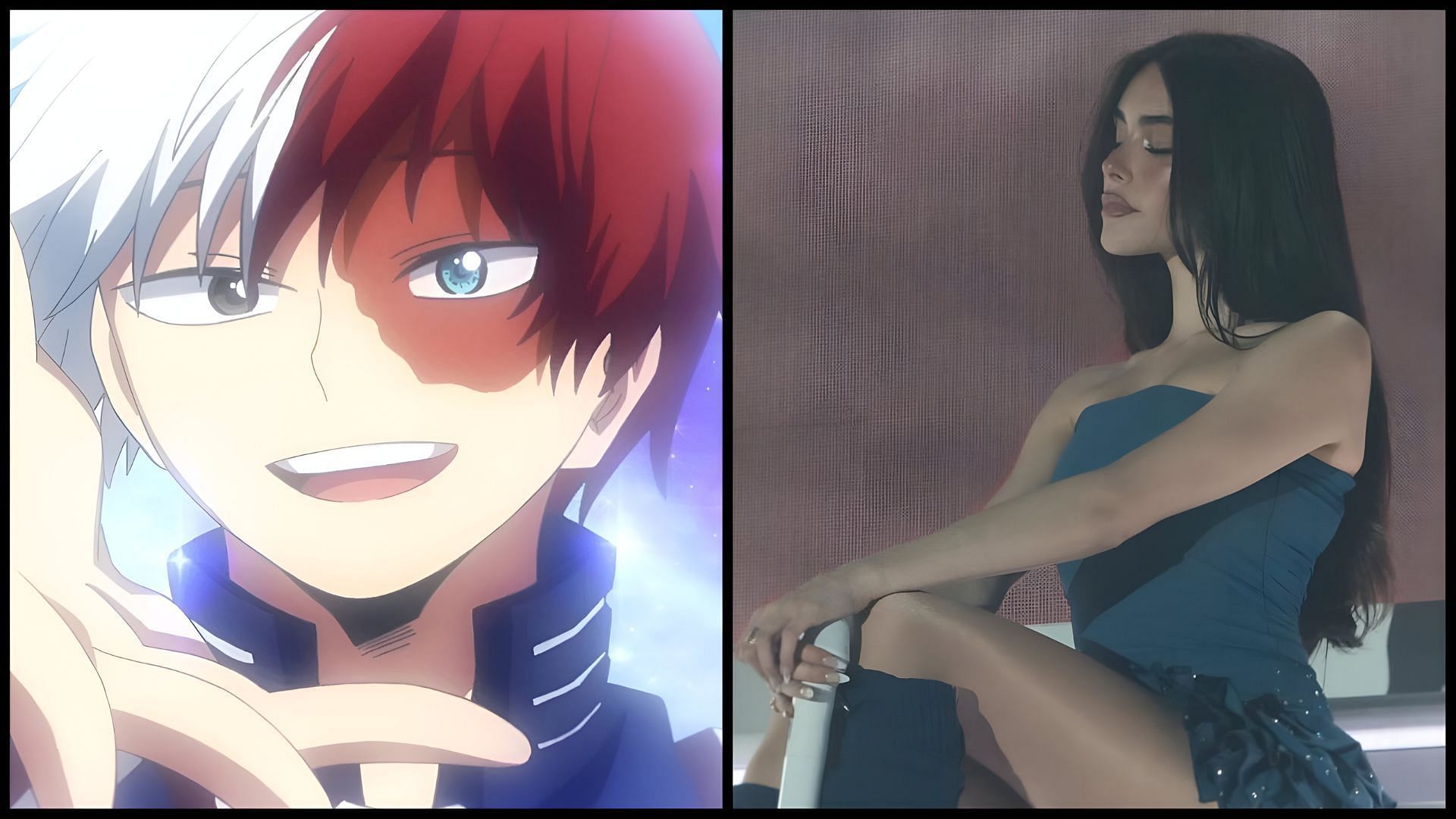 My Hero Academia fan-art places Shoto in Madison beer's BeReal meme ...