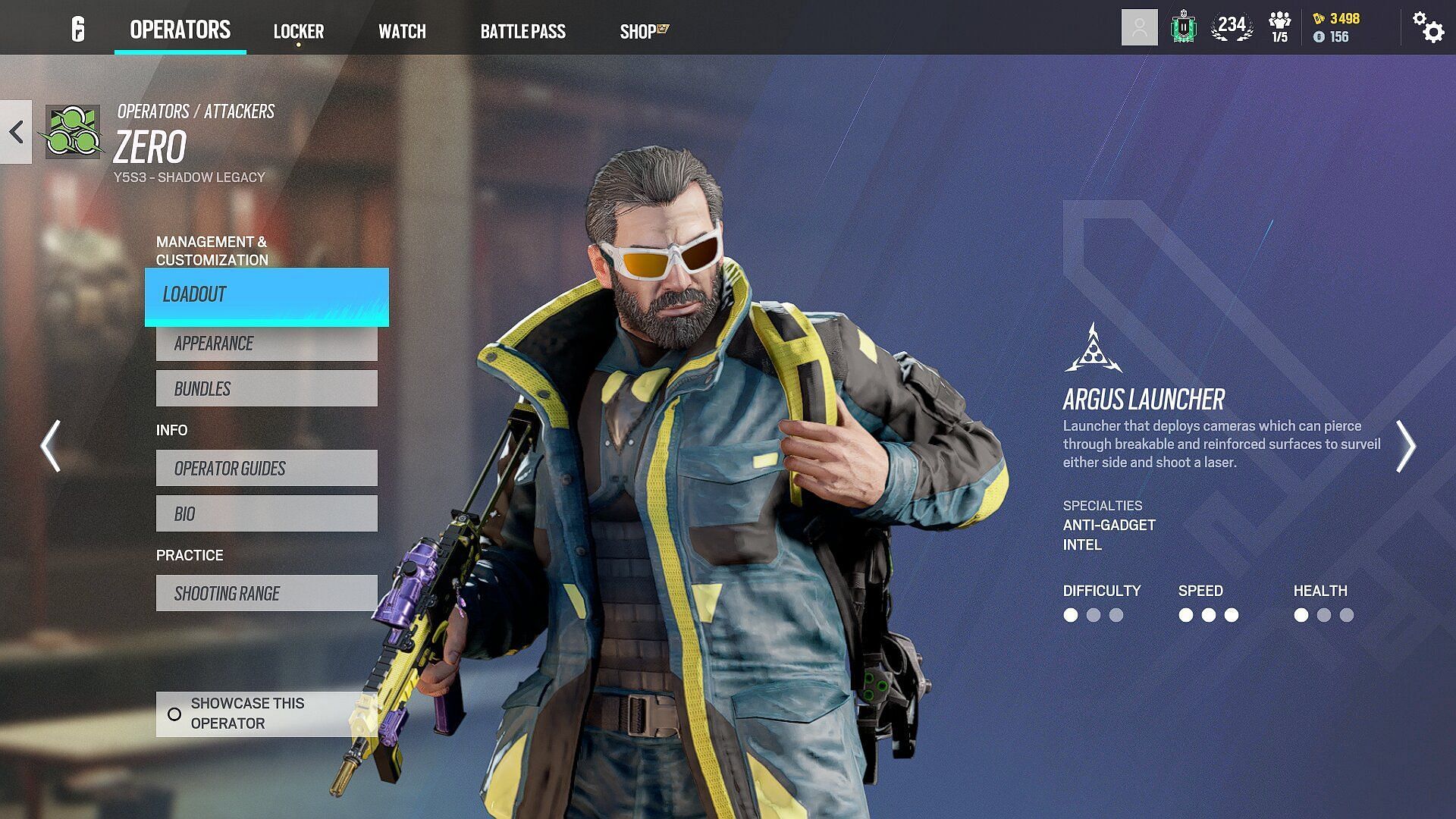 Zero is one of the strongest intel operators for Villa (Image via Ubisoft)