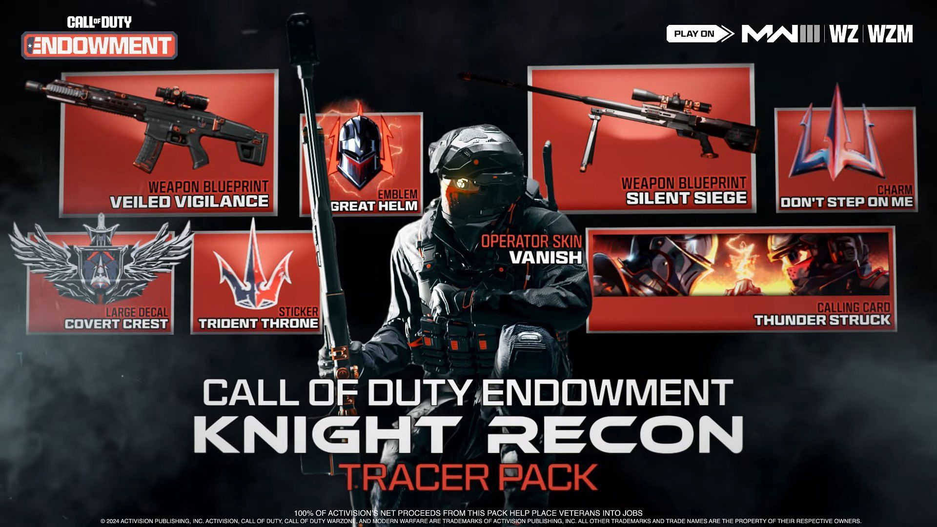 Call of Duty Endowment (C.O.D.E) Knight Recon Tracer Pack in MW3 and ...