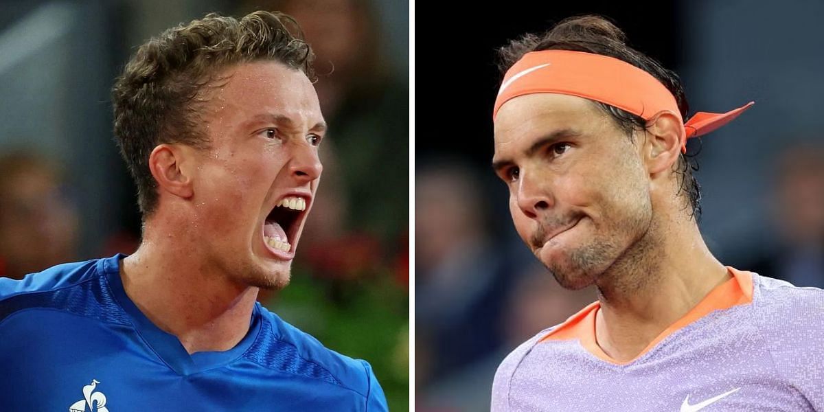 Jiri Lehecka has expressed views on Rafael Nadal-Pedro Cachin shirt drama at Madrid