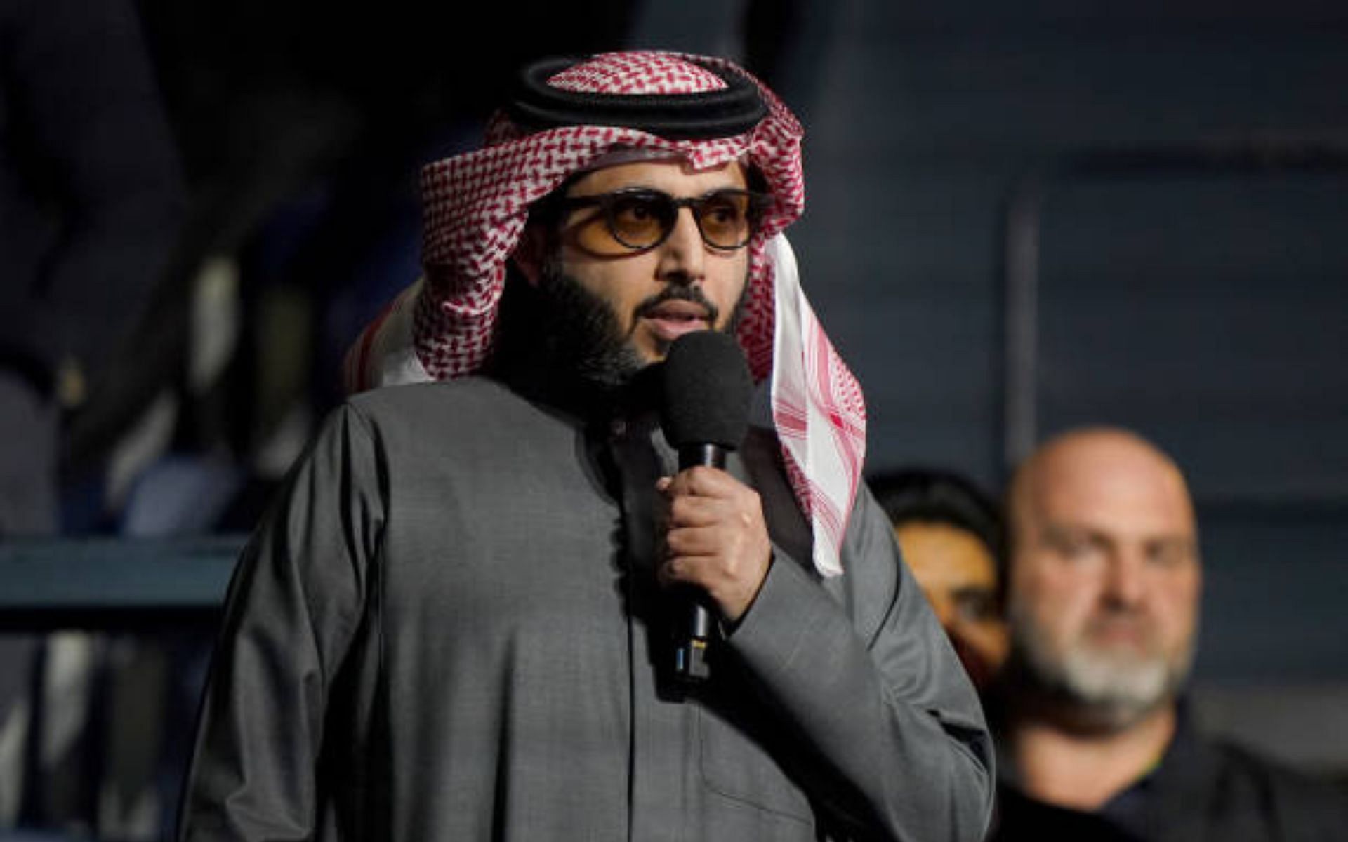 Turki Alalshikh (pictured) claims he will aim to set up Canelo Alvarez vs. Terence Crawford [Photo Courtesy: Getty Images]