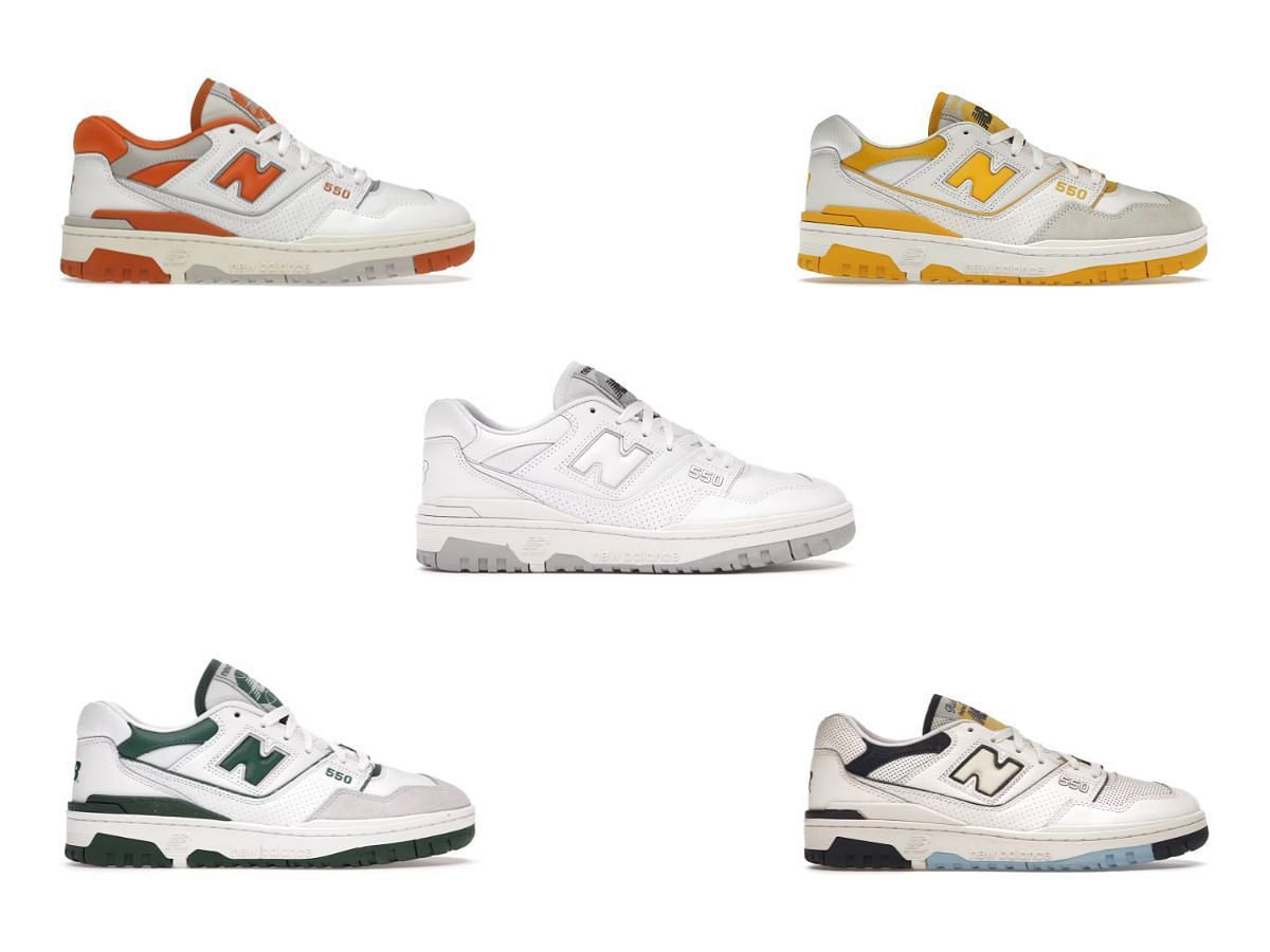 Best New Balance 550 sneakers (Image via StockX)