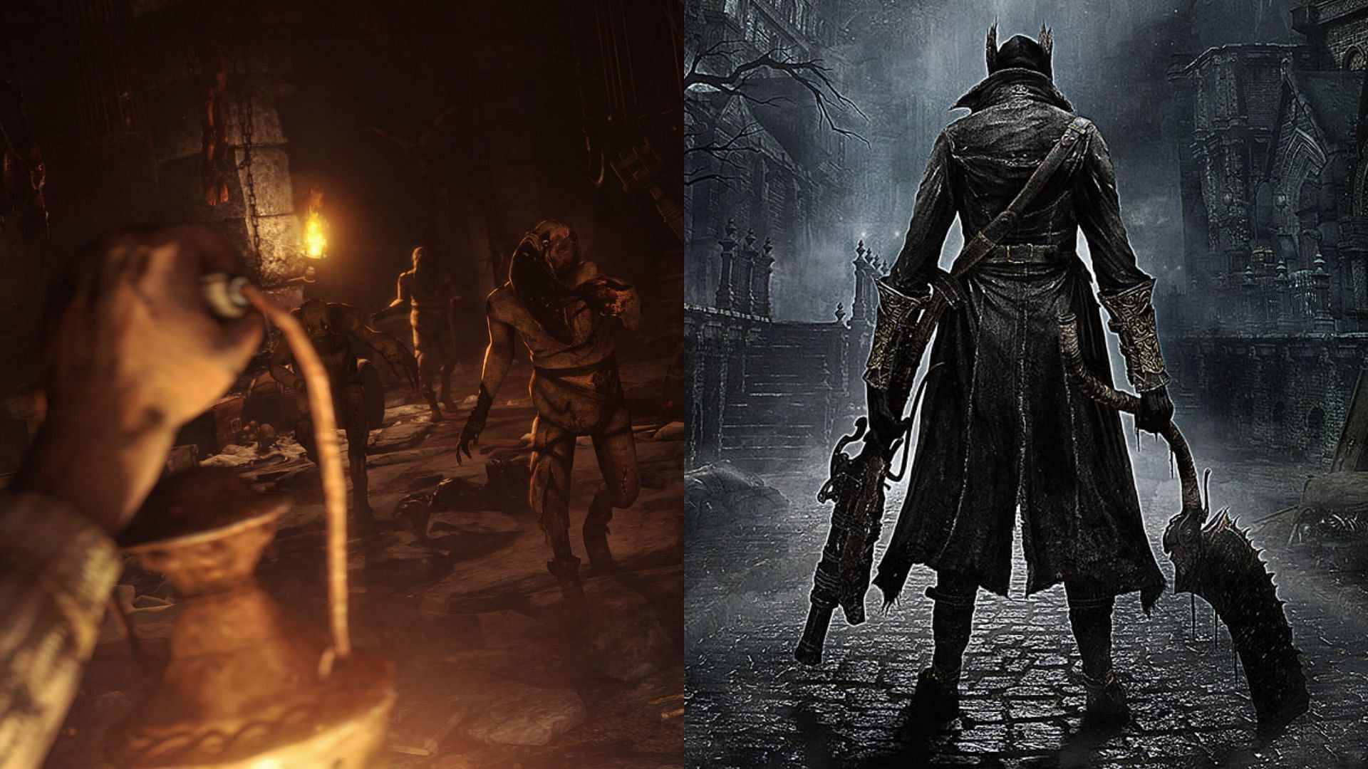 Bloodborne and Amnesia cover photo