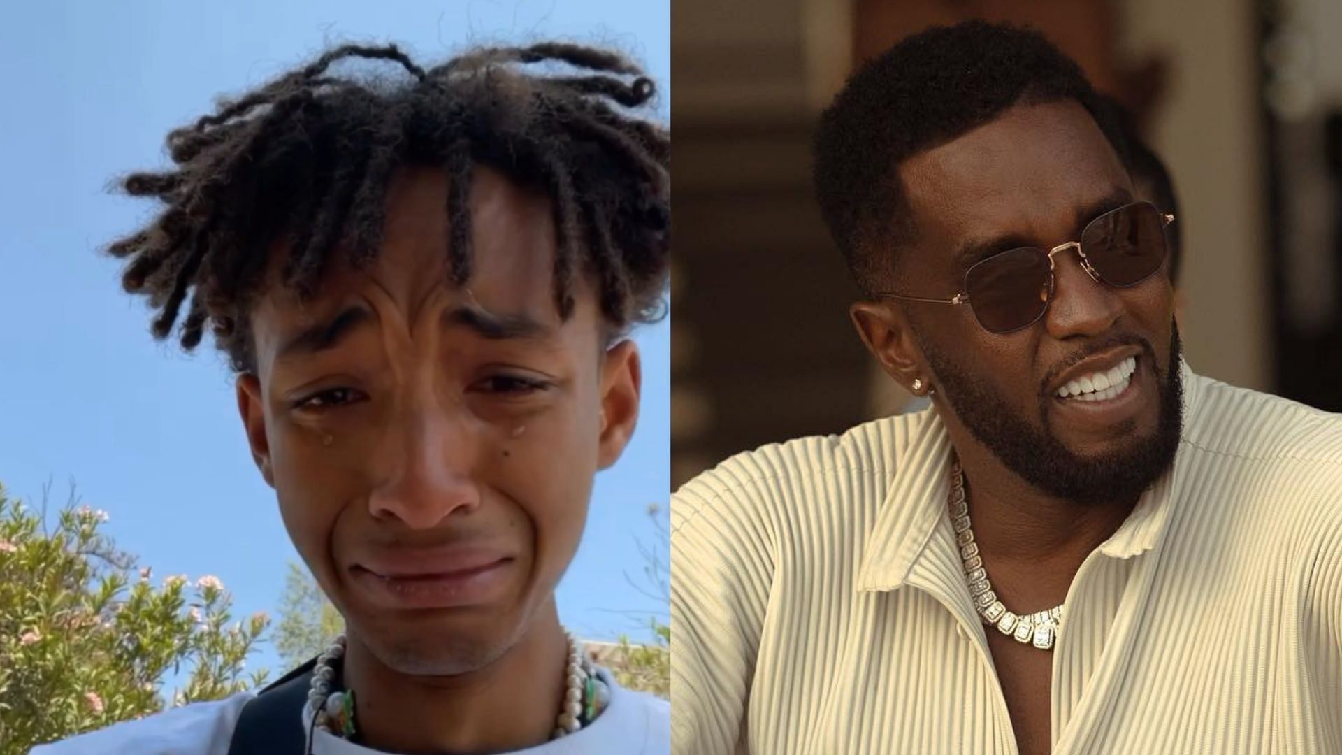 Why is Jaden Smith trending amid the Diddy Cassie controversy? Crying  footage debunked