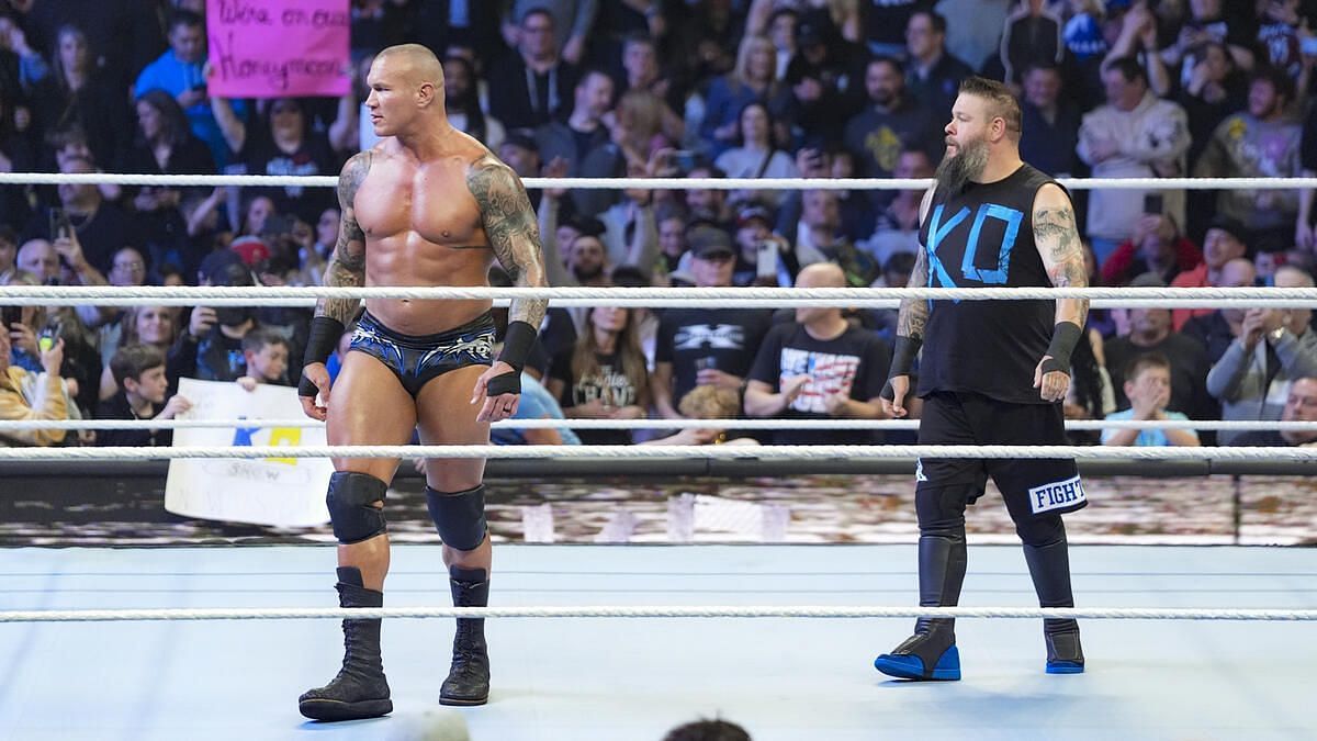 Randy Orton and Sami Zayn faced the Bloodline at Backlash