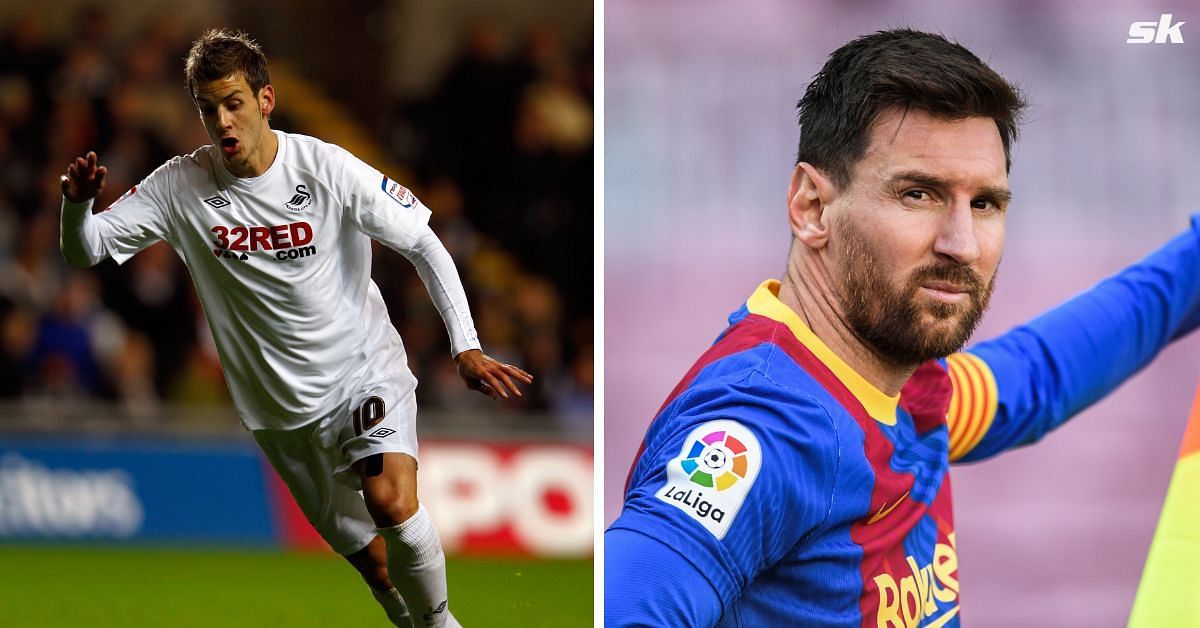 Andrea Orlandi played alongside Lionel Messi at Barcelona
