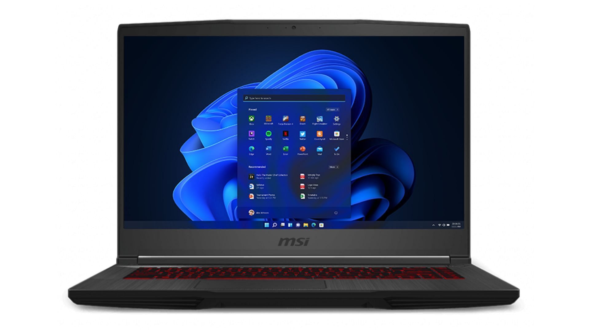 MSI GF65 Thin - One of the best budget laptops for Ghost of Tsushima PC (Image via MSI)