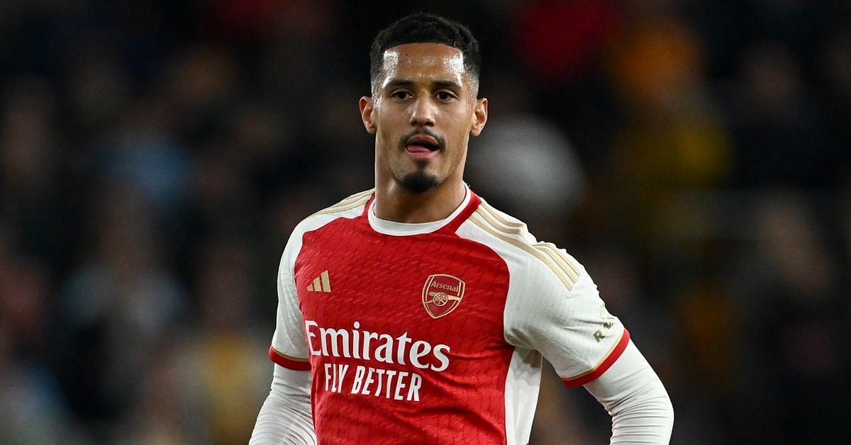 William Saliba played every single minute of Arsenal