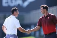 Rory McIlroy and Adam Scott (Image via Getty).
