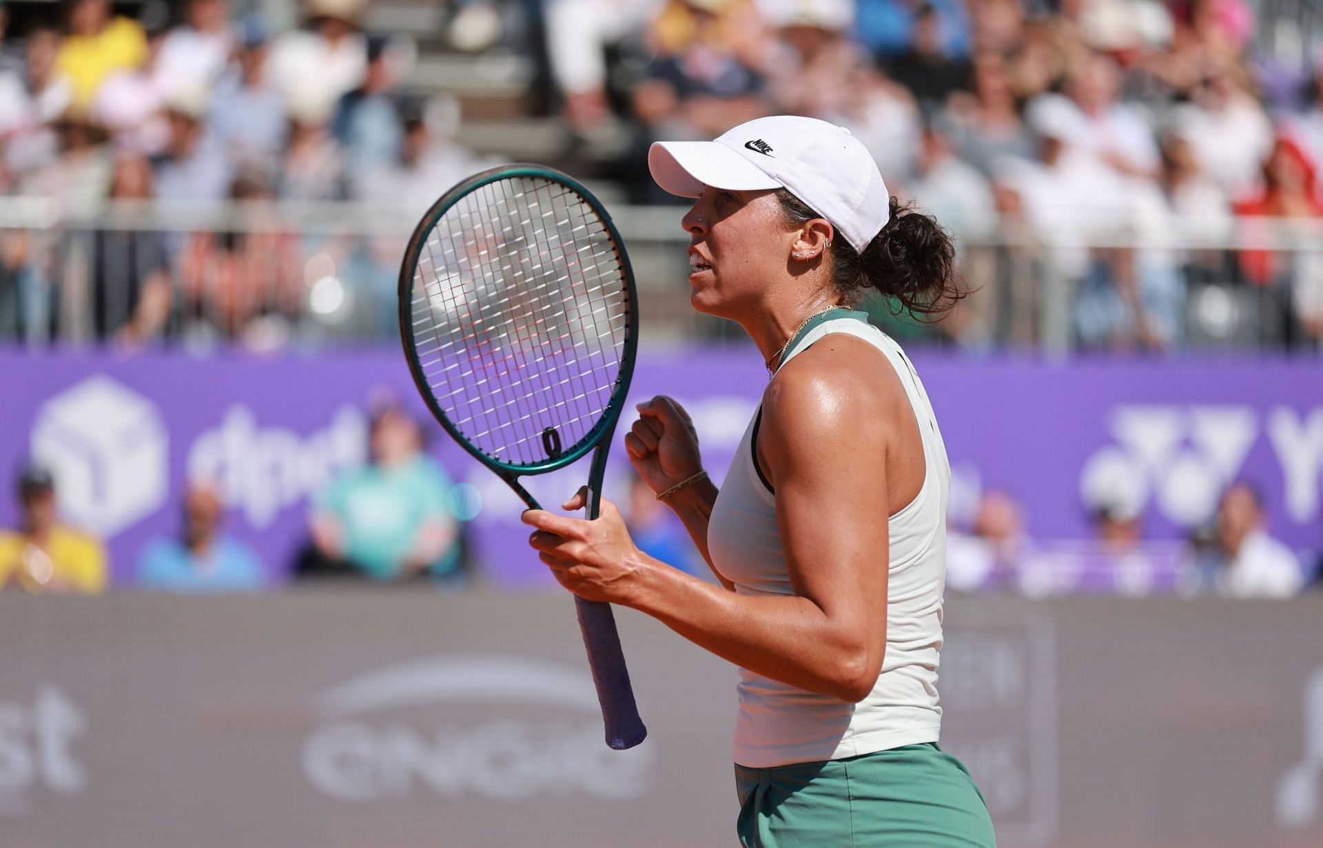 Keys pictured at the Internationaux de Strasbourg (Image Source: Getty)