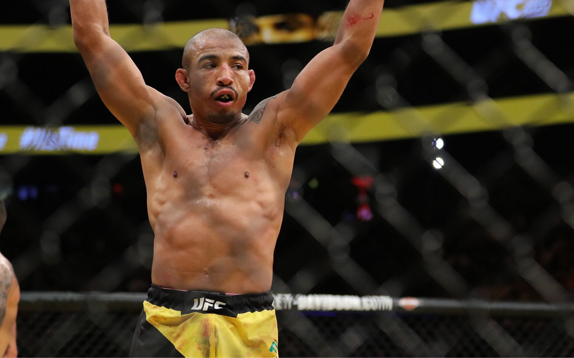 Jose Aldo ended his MMA retirement and returned to the octagon with a vintage performance at UFC 301 [Image courtesy: Getty Images]
