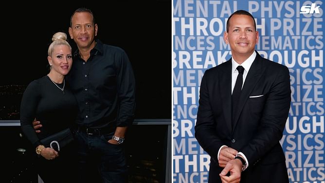 In Photos: Alex Rodriguez's girlfriend Jaclyn Cordeiro steals the spotlight in blue flared pants & black off-sleeves top during WCF Game 4
