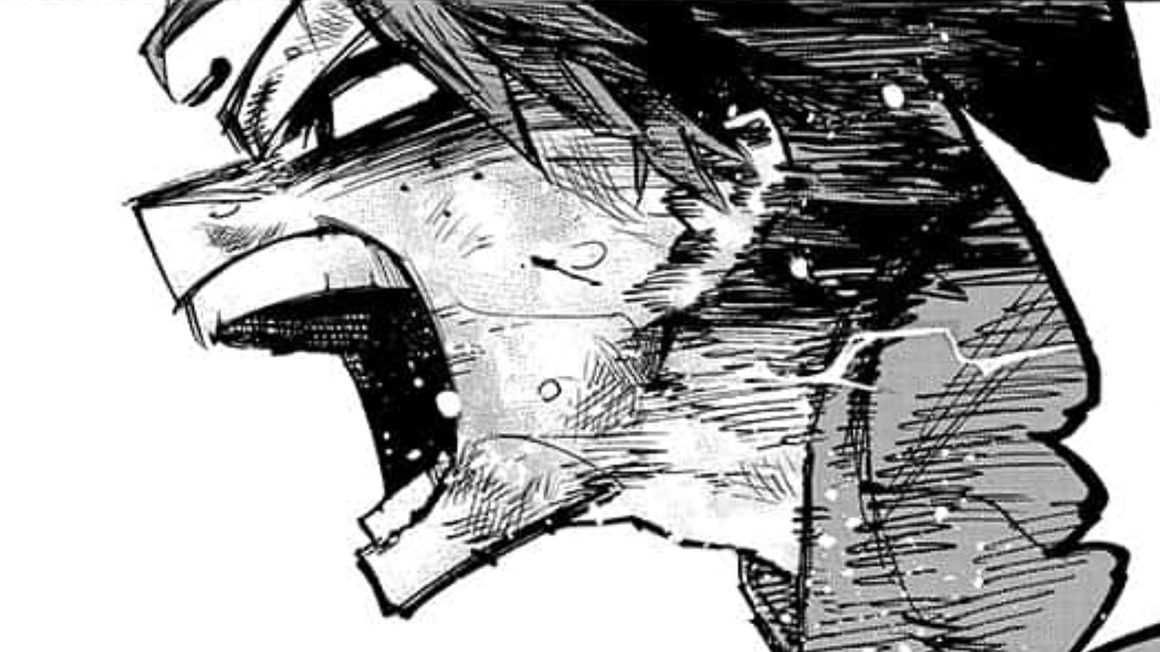 Deku as seen in the My Hero Academia manga (Image via Shueisha)