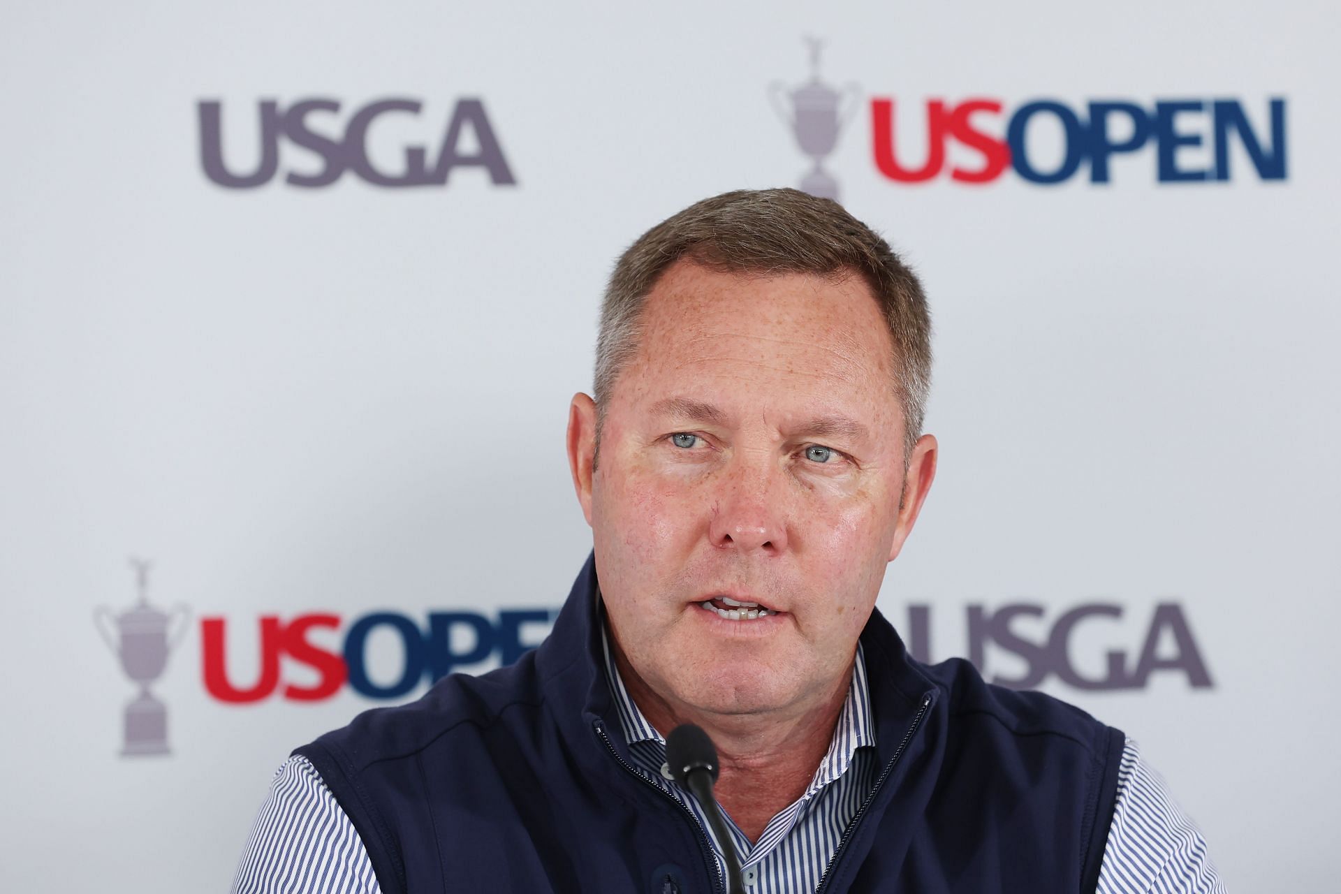 "We you with open arms" USGA CEO LIV Golfers to