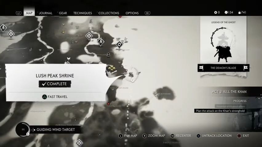 Shinto Shrines in Ghost of Tsushima #9 (Image via Sucker Punch II SharkOW / Youtube)